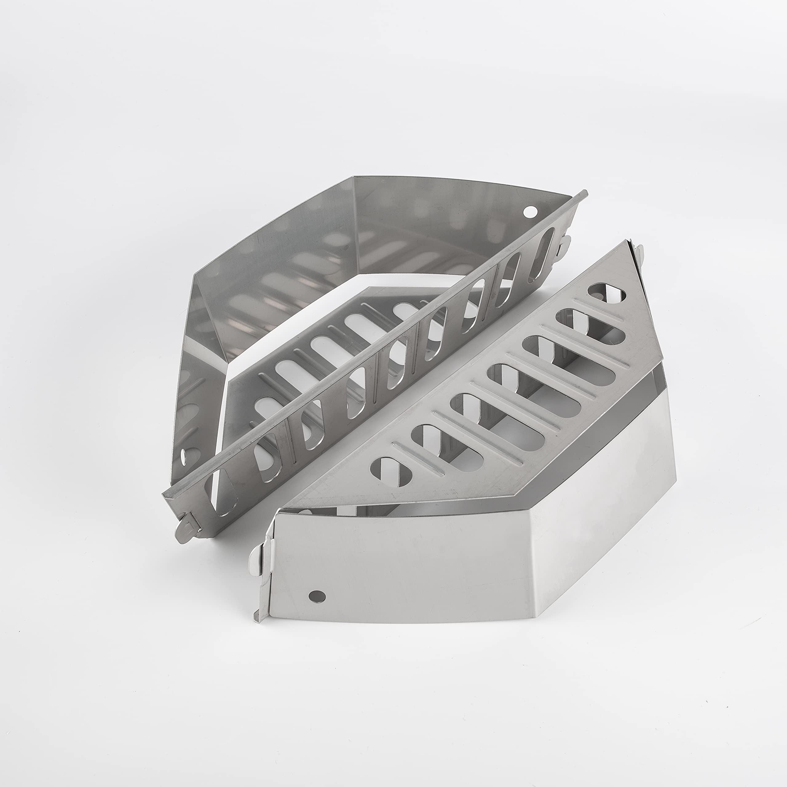 LOKHING 7403 Charcoal Basket Briquet Holders for Weber 57CM Kettle Grills, Weber One Touch and Master Touch Charcoal Grill, Char-Basket Charcoal Holders BBQ Grill Accessories