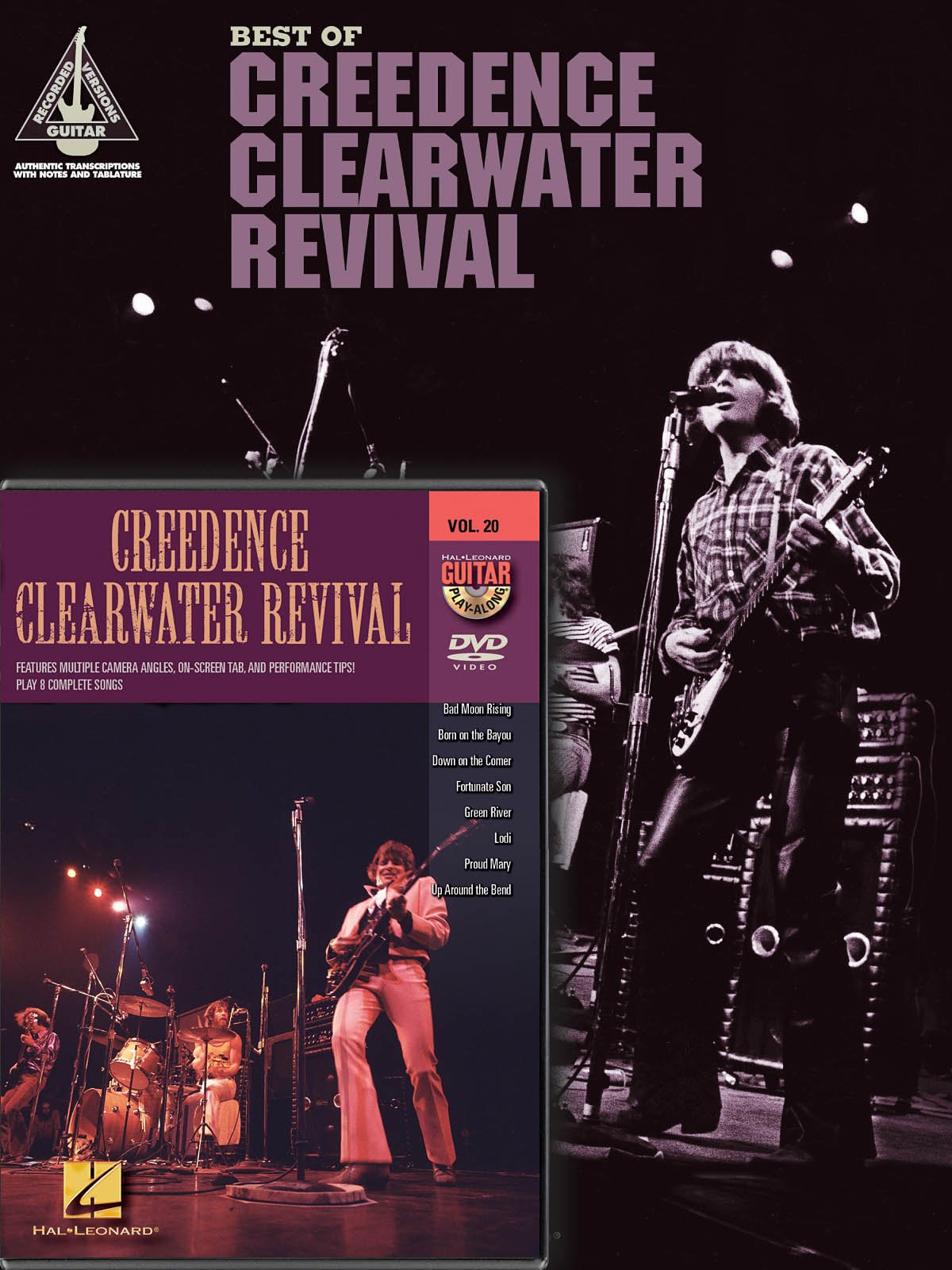 Creedence Clearwater Revival Guitar Pack: Includes Best of Creedence Clearwater Revival Book and Creedence Clearwater Revival DVD (Guitar Recorded Versions)