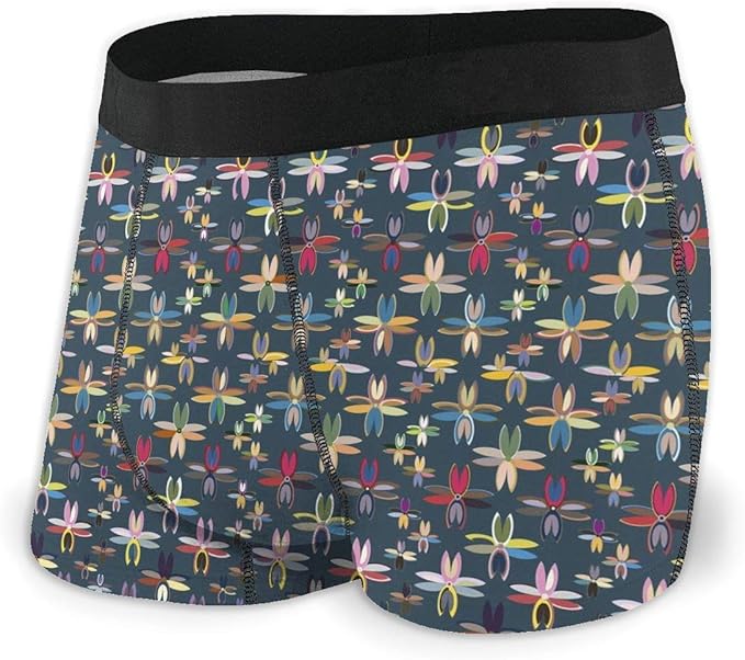 Many Flower. Men's Underwear Boxer Briefs Breathable Underpants SXXL