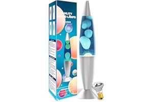 13.5in Bulb Liquid Motion Lamp, Motion Lamp Night Light, Room Decor Motion Light Table Lamp for Party, Holiday, Birthday or H