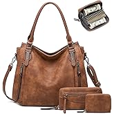 lapsting Hobo Bags for Women Handbags Purse Ladies Boho Shoulder Bag Crossbody Purses Faux Leather
