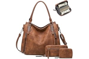 lapsting Hobo Bags for Women Handbags Purse Ladies Boho Shoulder Bag Crossbody Purses Faux Leather