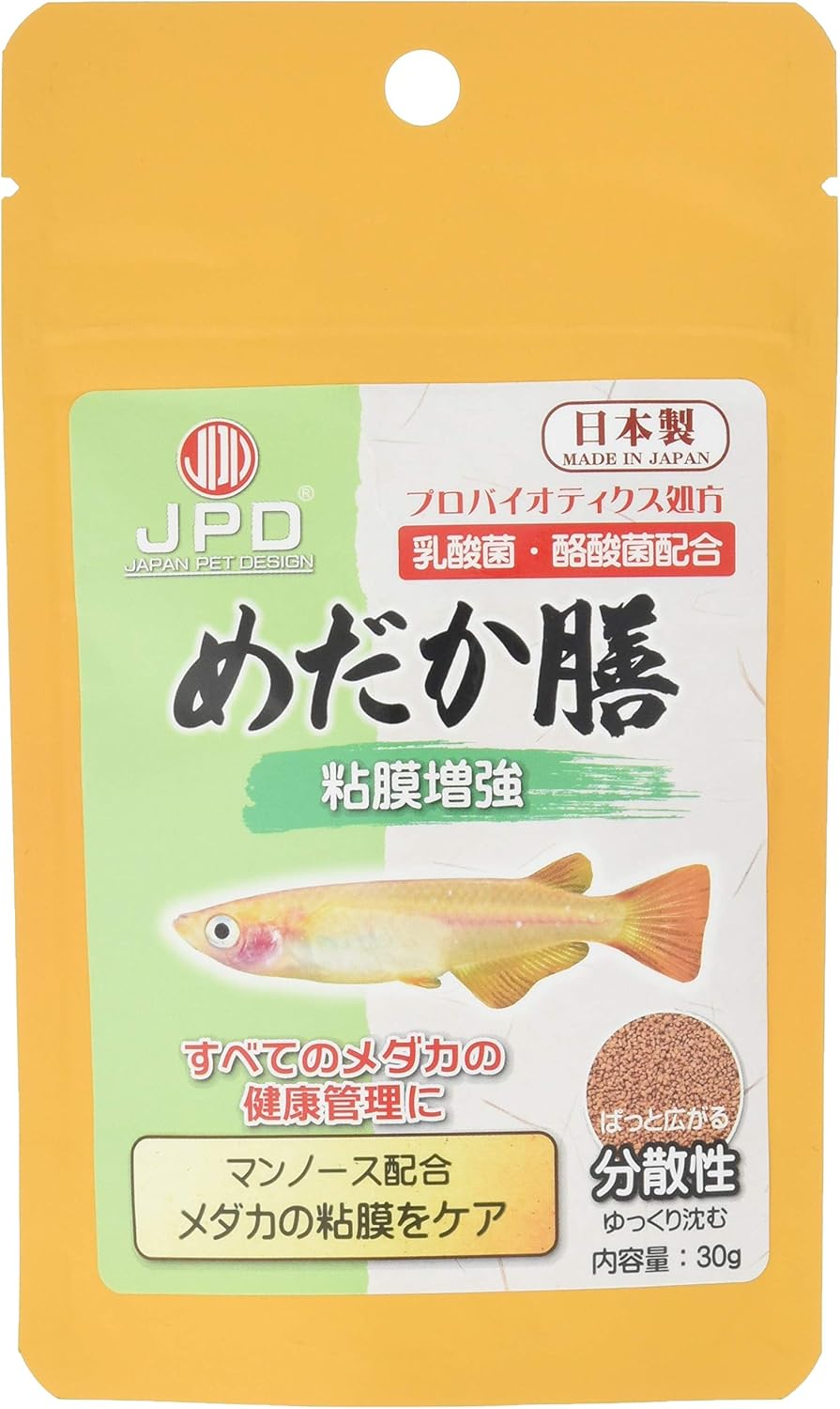 Amazon ニチドウ めだか膳 粘膜増強用 30g ニチドウ 餌 通販