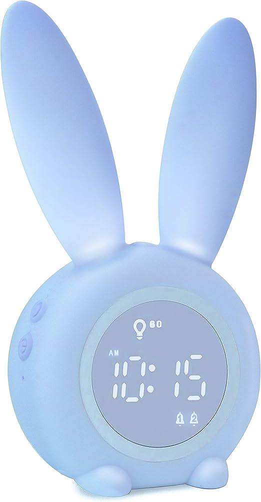 childrens alarm clocks with night light
