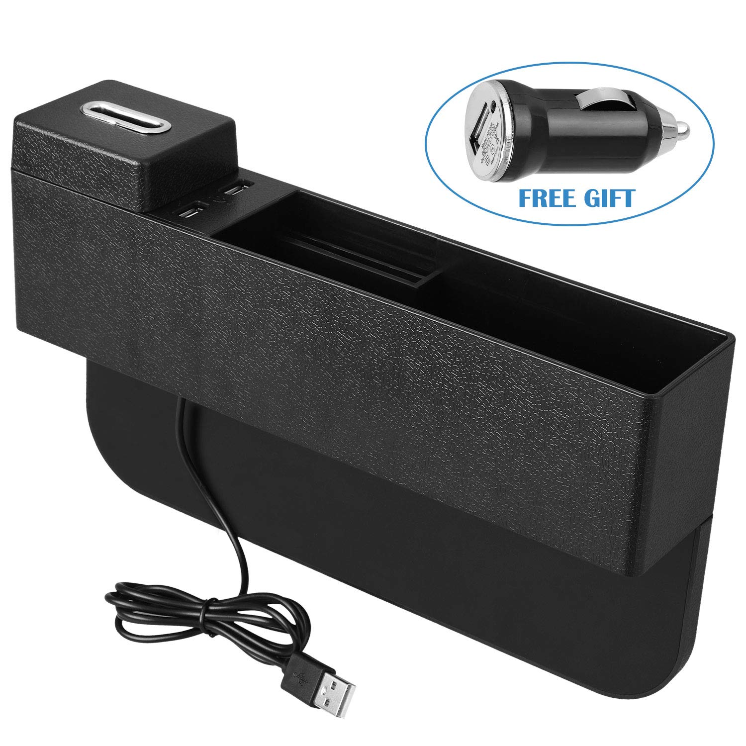 Best car seat gap organizer usb