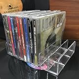 Pmsanzay Clear Acrylic CD DVD Holder 14 Standard Boxes Storage Case view 5