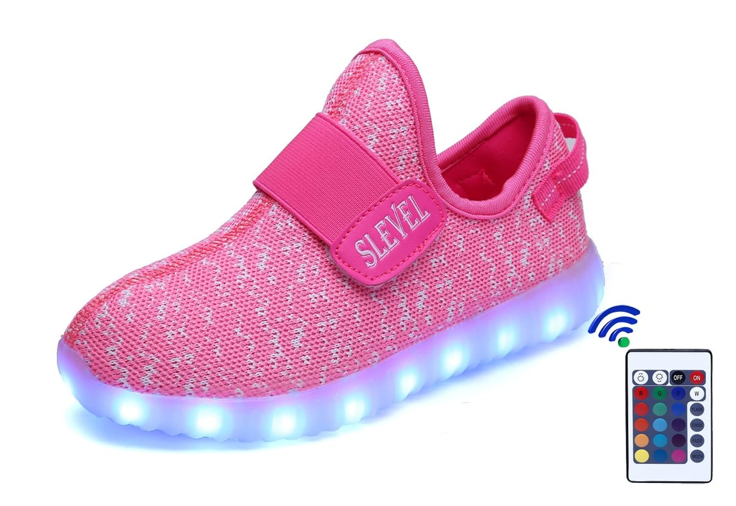 SLEVEL Breathable LED Light Up Shoes USB