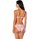 Maaji Womens Tropical Bloom Reversible Low Rise