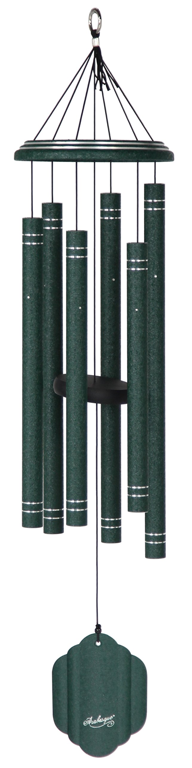 Arabesque 36-Inch Windchime Emerald