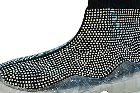 crystal sock sneakers