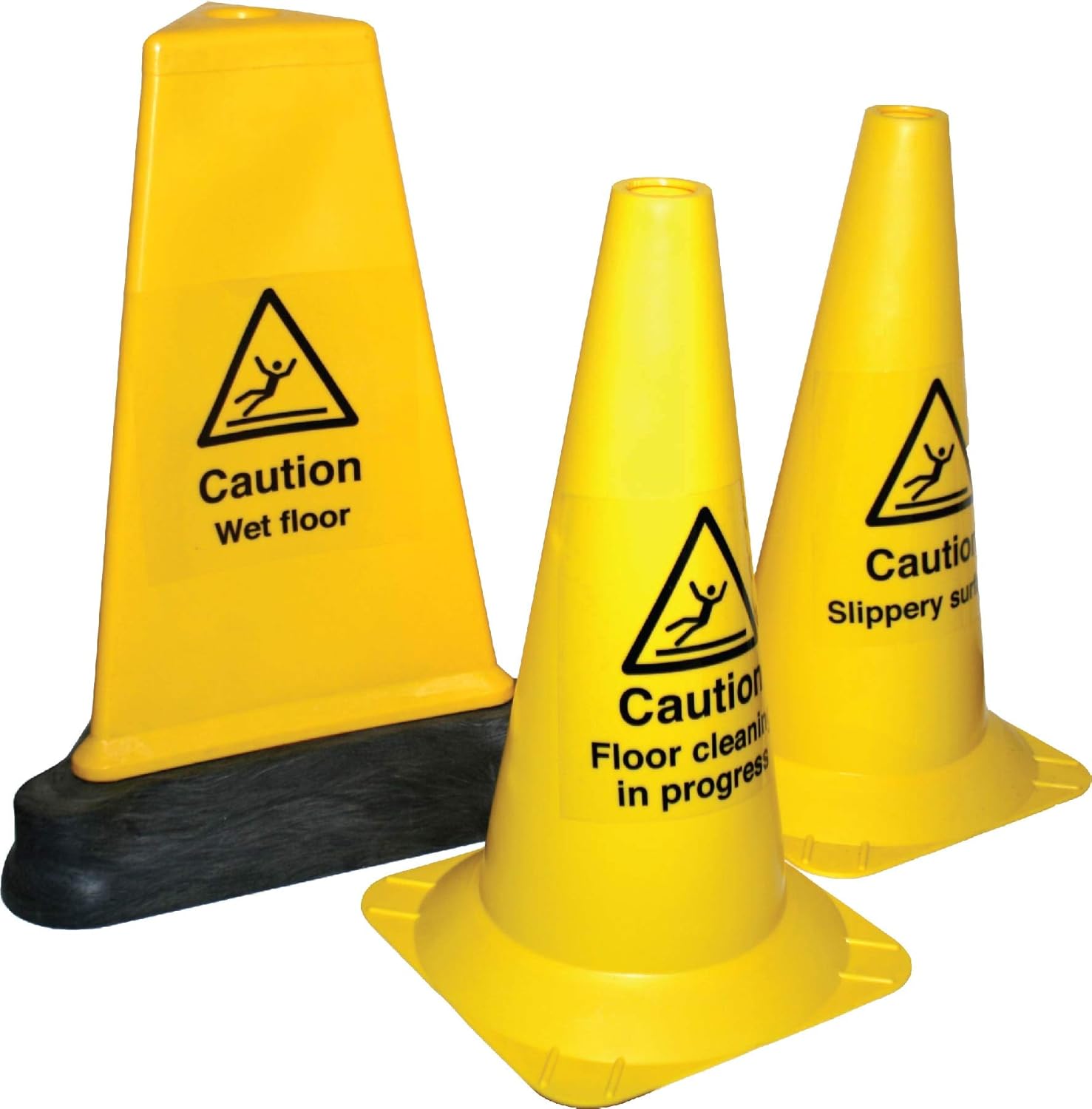 Warning Signs Your message hazard cone round 500mm 500mm High