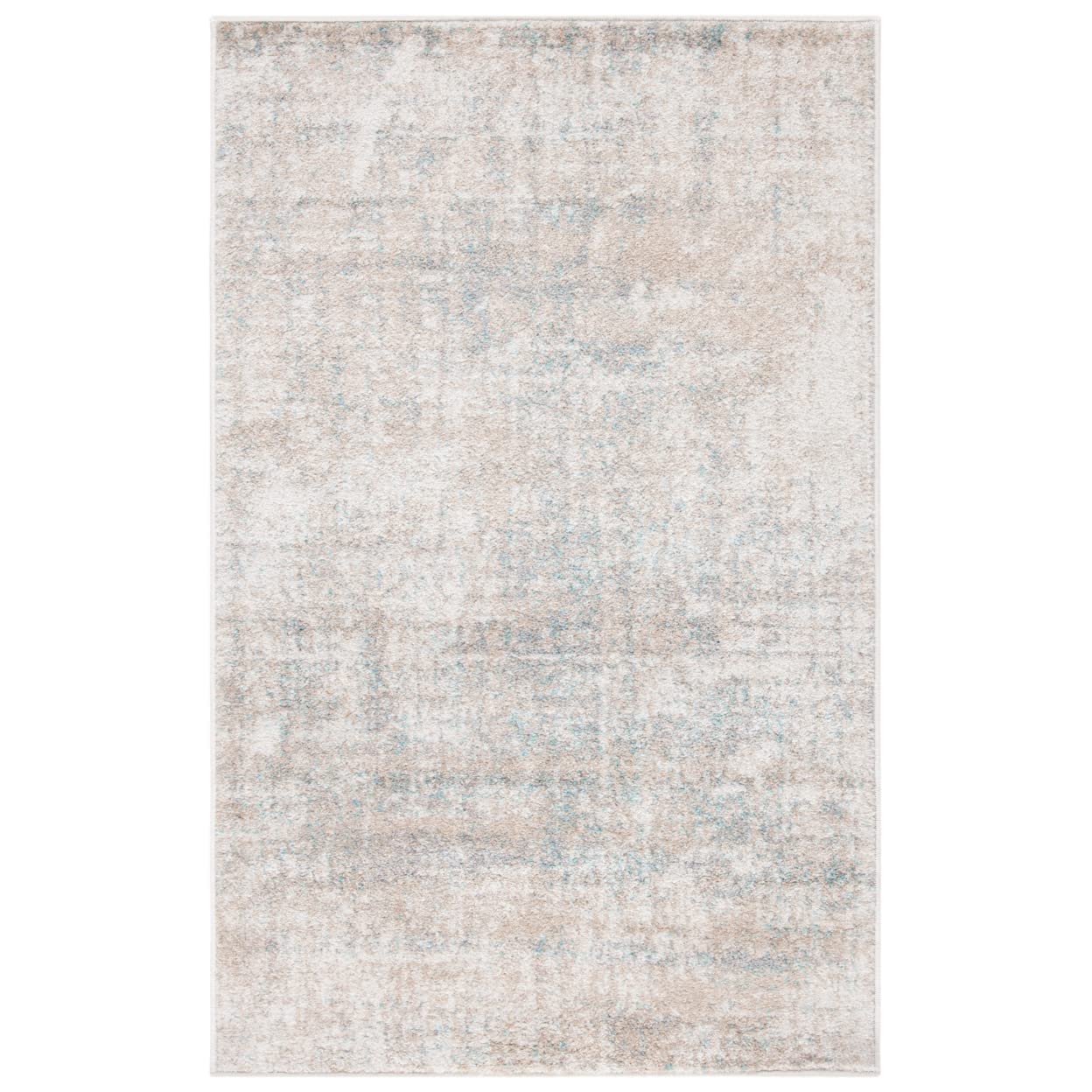 Safavieh Modern Abstract Indoor Woven Accent Area Rug, Adirondack Collection, ADR207, in Beige/Slate, 61 X 91 cm for Living Room, Bedroom or Any Indoor Space