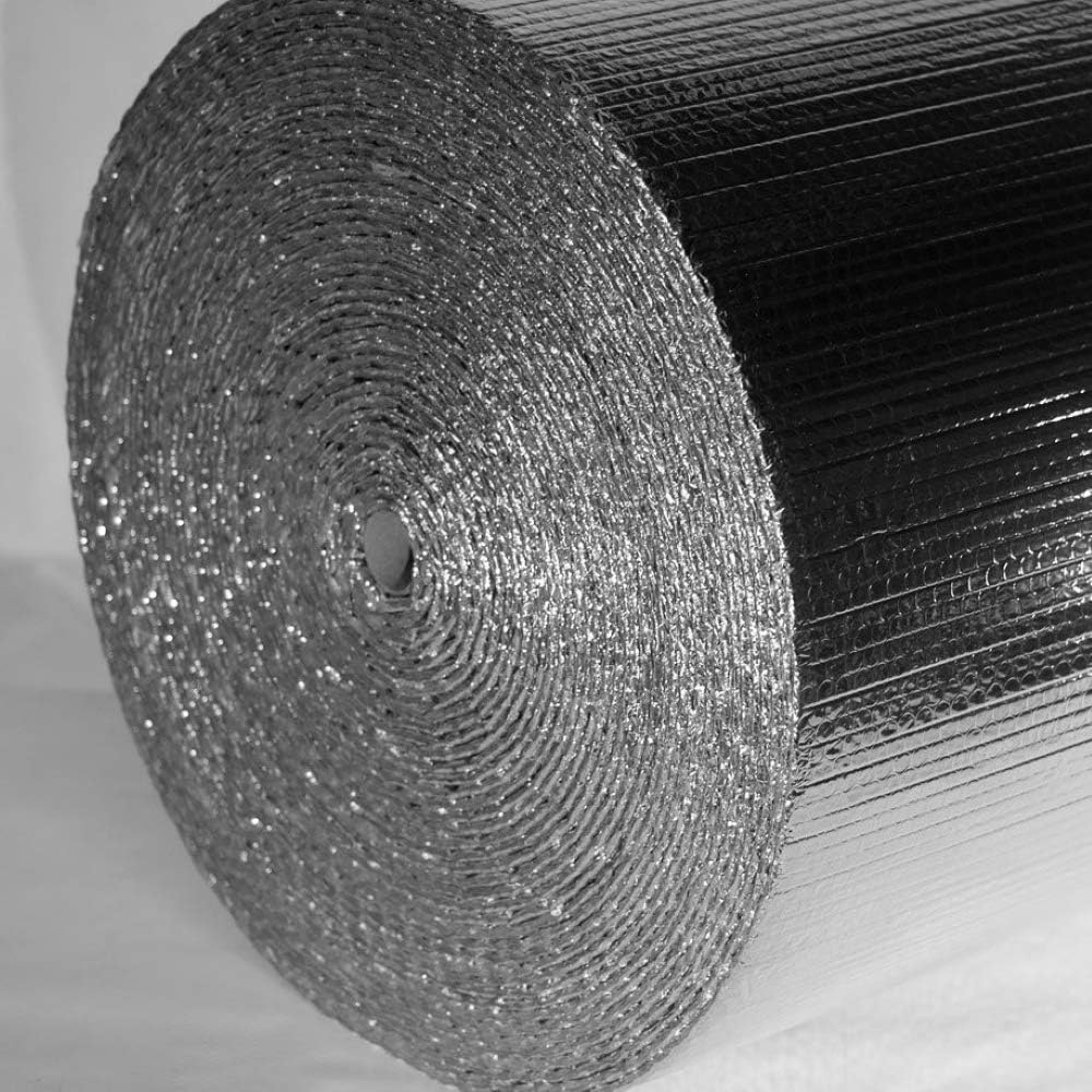 Double Bubble Double Foil Insulation 4' x 125' Reflects (Blocks) 95