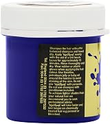 Directions Lagoon Blue Semi-Permanent Hair Colour 88ml Tub view 5