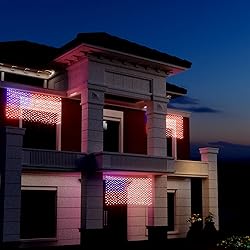 Leisure world 384 LEDs American Flag Net