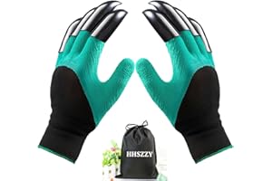 HHSZZY Gardening Gloves with Claws, Waterproof, Breathable, for Digging Planting, Puncture Resistant, Best Gifts for Women.