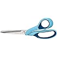 Mundial SuperEdge 8.5-Inch Multipurpose Sewing Scissors, Stainless Steel Blades with Ergonomic Cushioned Handle, Blue