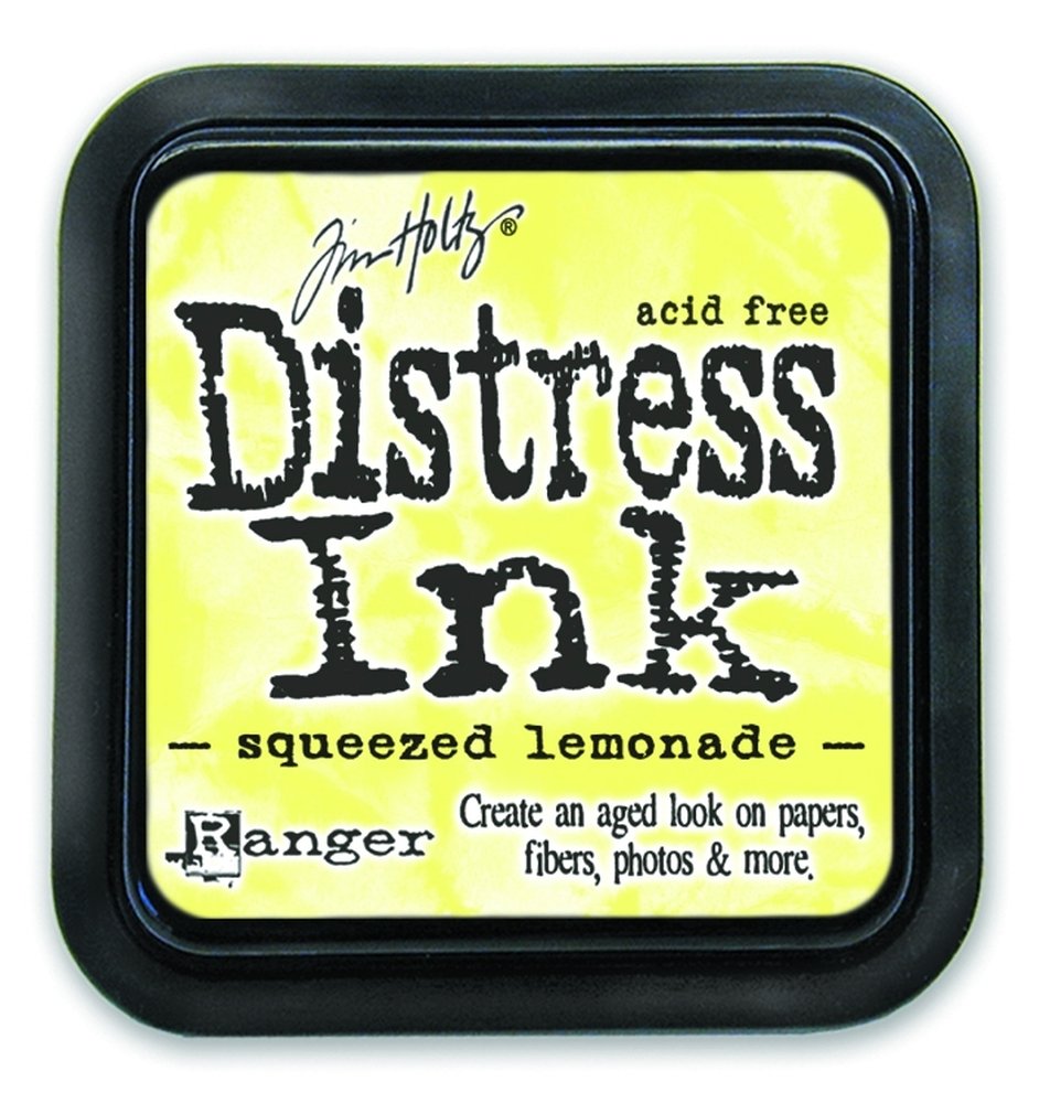 Tim Holtz DIS-34940 Ranger Distress Ink Pads, Squeezed Lemonade Yellow