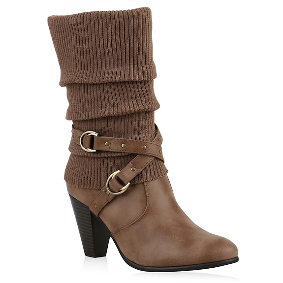 Stiefelparadies Damen Klassische Stiefel Flandell