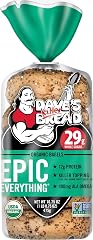 Dave's Killer Bread Epic Everything Bagels, Organic Bagels, 26g Whole Grains per Bagel, 5 Count