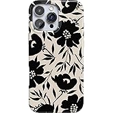 Casely iPhone 16 Pro Max Case | Dark Fantasy | Contrast Floral | Compatible with MagSafe | Classic Ultra Slim Design