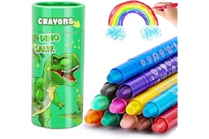 DREAMYCANDY DreamCandy Twist Crayons for Toddlers,12 Colors Non Toxic Washable Crayons for Kids,Art Supplies Drawing Coloring Crayon Set,Gift for Boys and Girls,Back to School,Stocking Stuffers