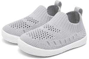 MORENDL Baby Shoes Toddler Walking Sock Shoes Non-Slip Breathable Boys & Girls Sneakers Infant Tennis Shoes