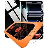 OMOTON Privacy Screen Protector for iPhone 17 Pro [Auto-Align Installation], Tempered Glass with 9H+ Hardness & 12FT Military Grade Shatterproof, 100% Anti-Spy, Full Coverage Protection, 2 Pack