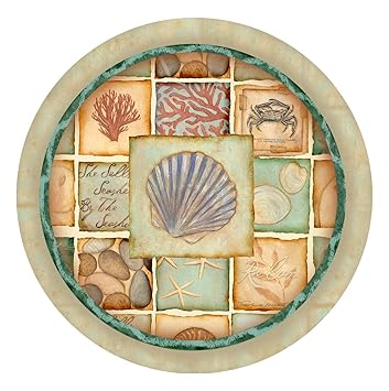 Artículos y equipo de servicio para la restauración Utensilios de bar Nautical Patchwork by Thirstystone Thirstystone Stoneware Coaster Set