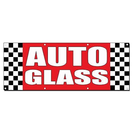 Auto Glass Repair Banner Business Industrial Business Signs