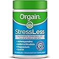 Orgain StressLess, Vegan Stress Relief Supplement - Blend of Magnesium, Lemon Balm, GABA, 5 HTP, Rhodiola Rosea, Ashwagandha and Chamomile, Gluten Free, Doctor Formulated - 90 Count, 30 Day Supply