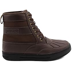NAUTICA Men's Insulated Duck Ankle Snow Boots
