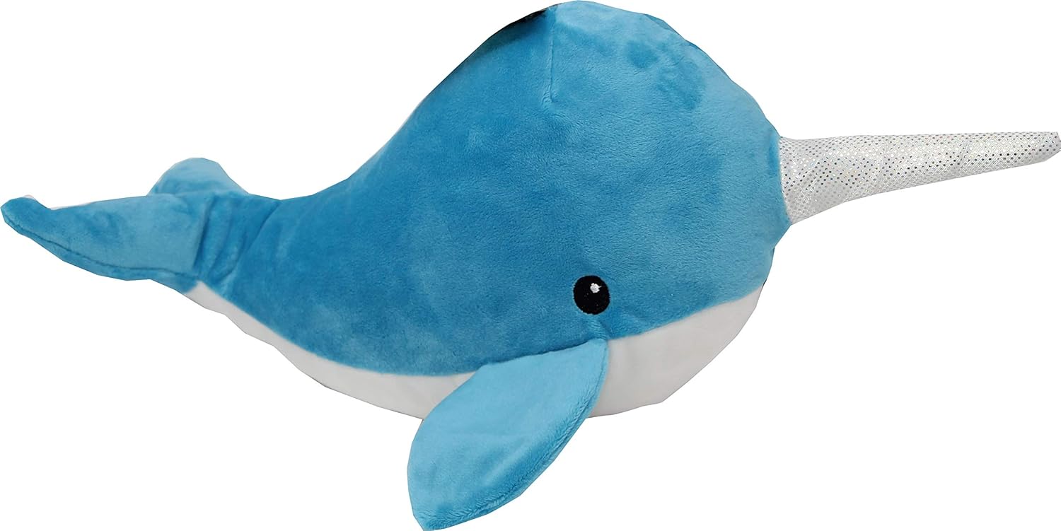 narwhal dog toy