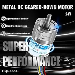 CQRobot 810:1 Metal DC Geared-Down Motor 37Dx75L mm
