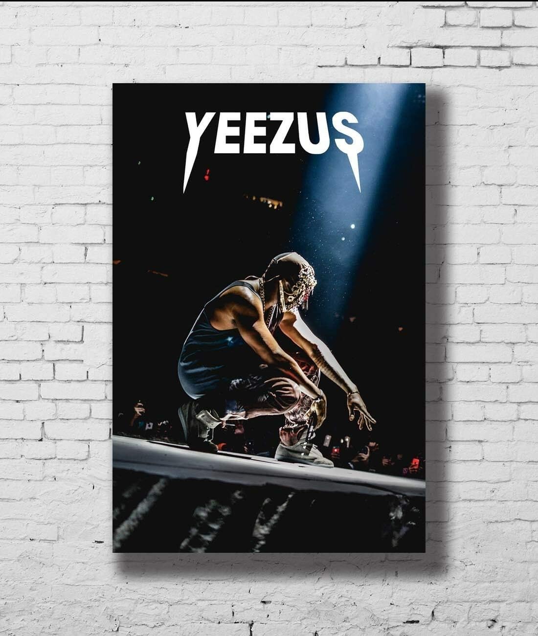 Kanye West Rap Music Star Yeezus Art Poster - No Frame(16x24)