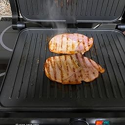 Taurus ETNA INOX Grill, parrilla eléctrica, sandwichera y plancha ...