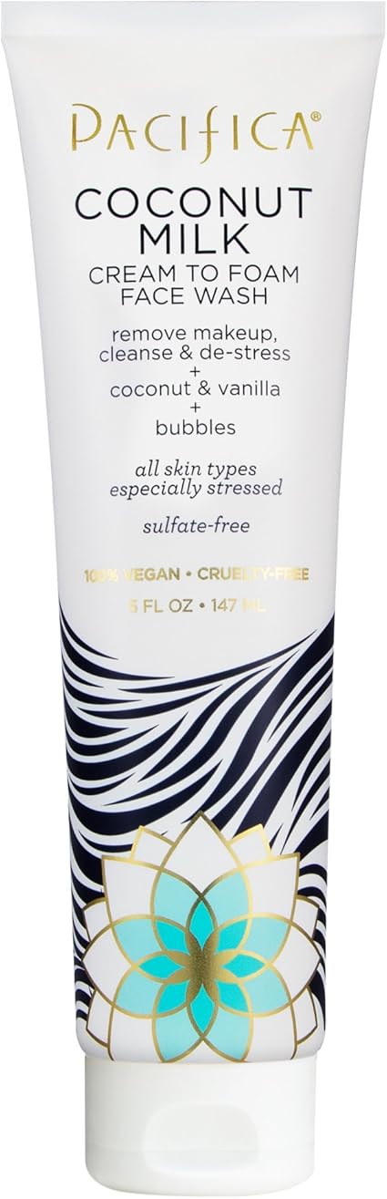 pacifica face wash coconut