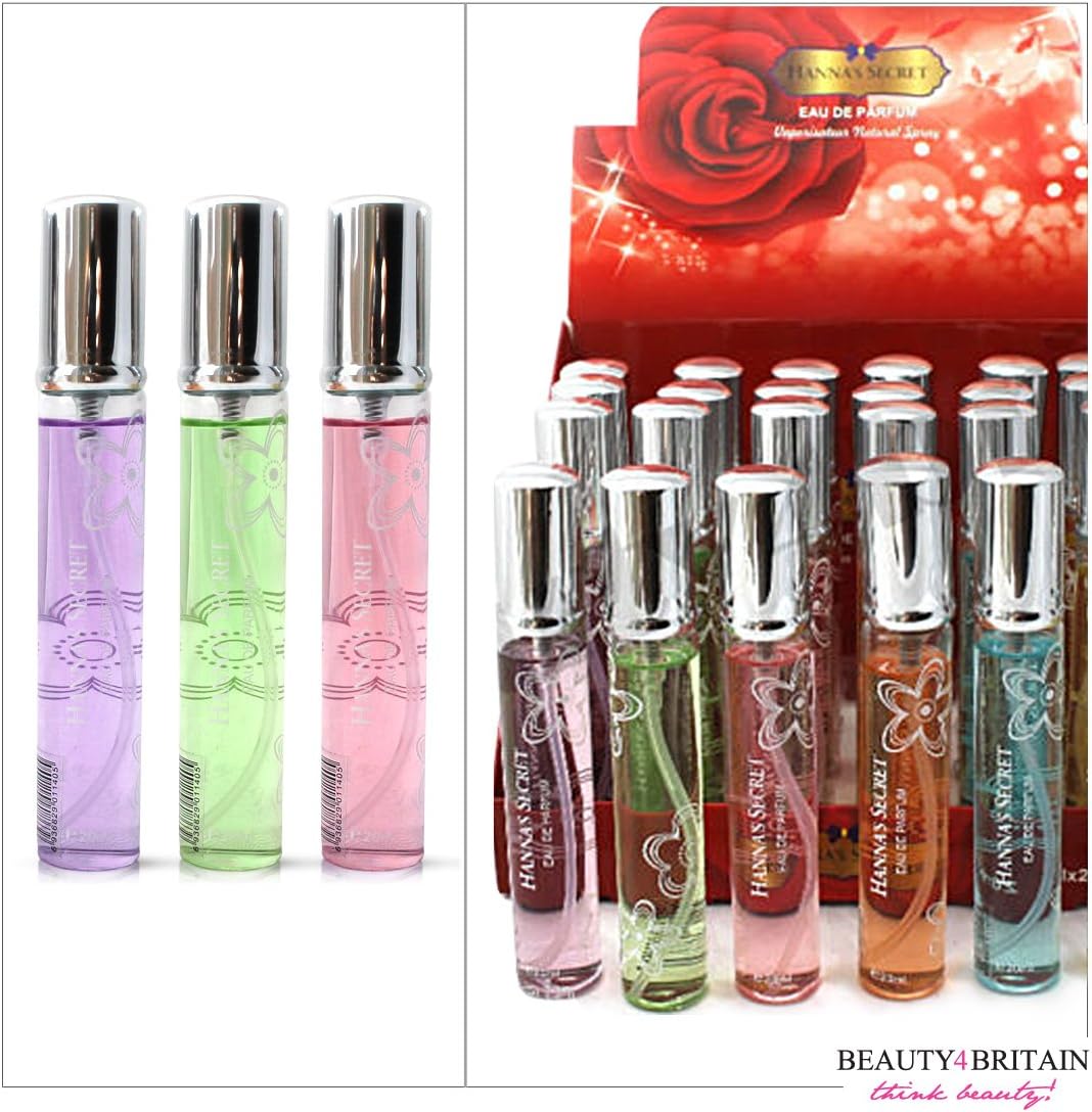 24 x LADIES PERFUMES JOB LOT 6 DIFFERENT FRAGRANCES 20 ML WHOLESALE UK