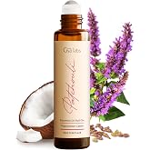 Patchouli Essential Oil Roll On Perfume for Women - 0.34 Fl Oz | Patchouli Oil for Skin and Aromatherapy, Earthy Grounding Aroma for Calm, Pre-Diluted Travel Size, Ready to Apply on Wrists