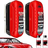 Goswar 2Pack Automotive Oil Film Cleaning Brush for Car Windows, Glass Cleaning Board, Oil Film Brush Improves Clarity and Visibility, Car Glass O il Film Remover