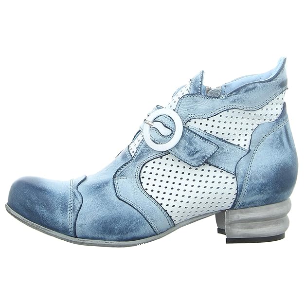 Simen Damen Stiefeletten 1038A BLAU blau 631253