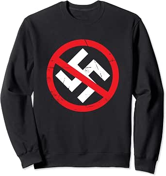 Anti-Nazi Anti-Fascist Anti-Dictators Anti-Mal Sudadera : Ropa, Zapatos y  Joyería - Amazon.com