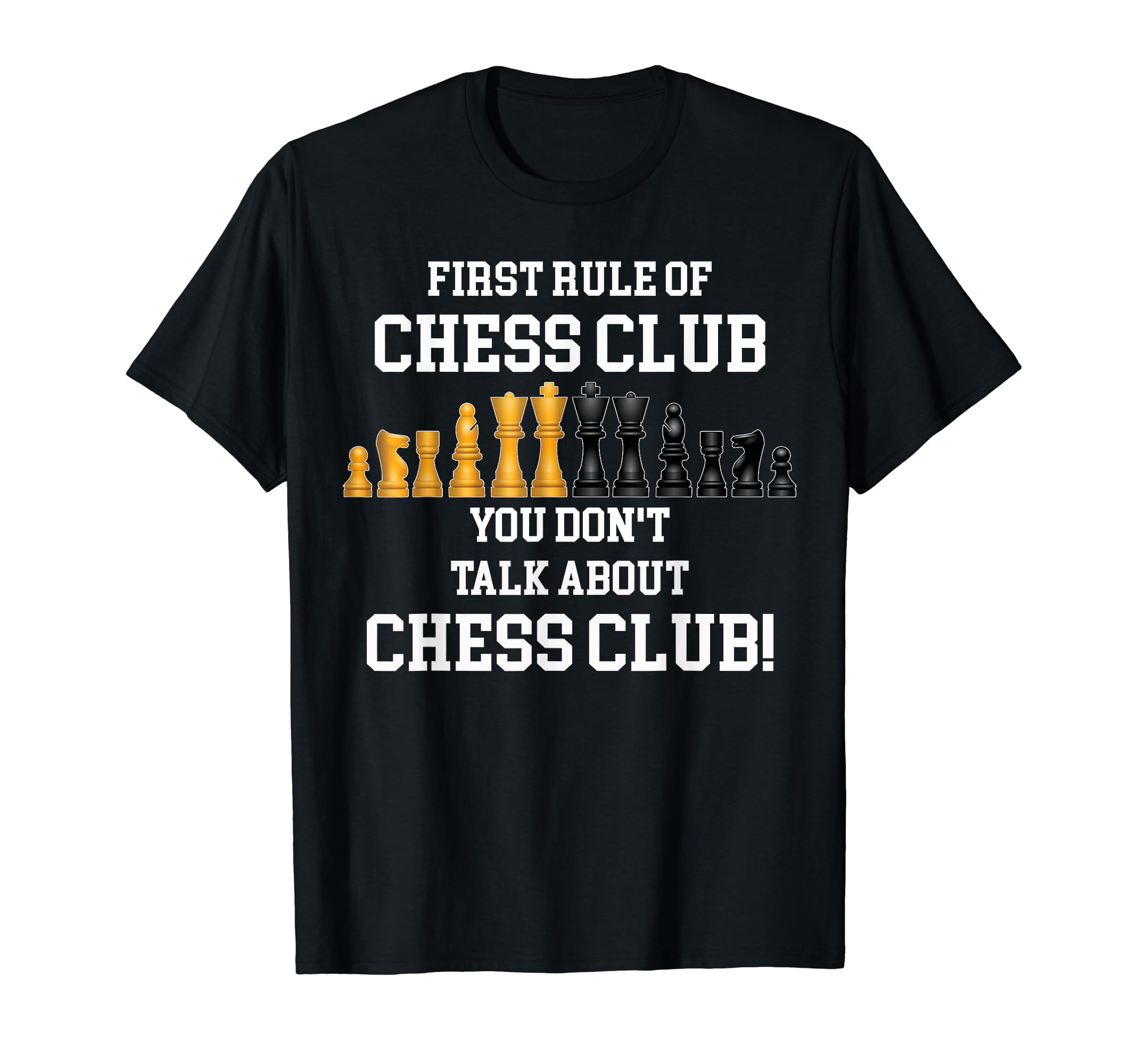 First Rule of Chess Club T Shirts