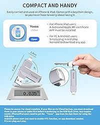 MFi Certified 256GB Flash Drive for iPhone