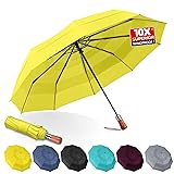 LFLFWY Umbrellas for Rain,Triple-Layer Canopy,Auto