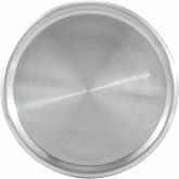 Winco Aluminum Cover for 48-Ounce Dough Pan | Tight seal, Dough retarding fit, Great for Food Protection, Storage, Serving and Foodservice