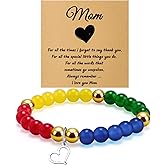 Vadaka Birthday Bracelet for Mom Mother Birthday Gifts from Daughter Son Mother's Day Gifts Mama Gift for Mother in Law Mom Bracelet Thank You Christmas Jewelry for Mothers Stepmother Grandma