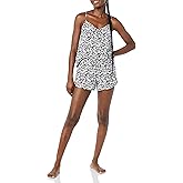 Amazon Essentials Women's Knit Jersey Cami Short Pajama Set
