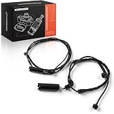 A-Premium Front and Rear Brake Pad Wear Sensors Compatible with BMW Models | for E46 Series 323Ci 2000, 323i 1999-2000, 325Ci 2001-2006, 325i 2001-2005, 328Ci 2000, 328i 1999-2000, Set of 2