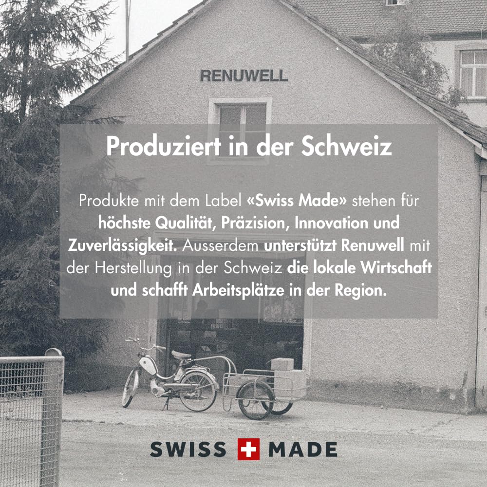 Renuwell Möbel-Öl Leinöl-Firnis, 270 ml – Natürliches Pflegeöl für Holz mit Leinöl und Teebaumöl, Schutz für geölte und unbehandelte Holzoberflächen in Schweizer Qualität 6